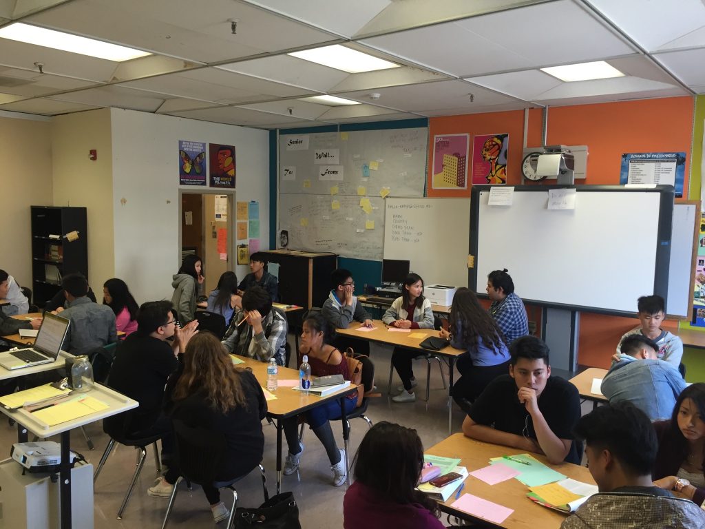 Span Scholars Return to Campus at San Francisco International High